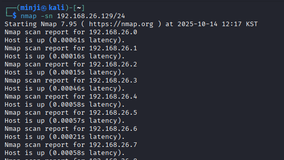 [KT Cloud TechUp] nmap
